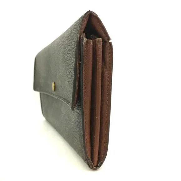 430080F V Louis Vuitton Wallet Long Sarah Bifold Brown Monogram